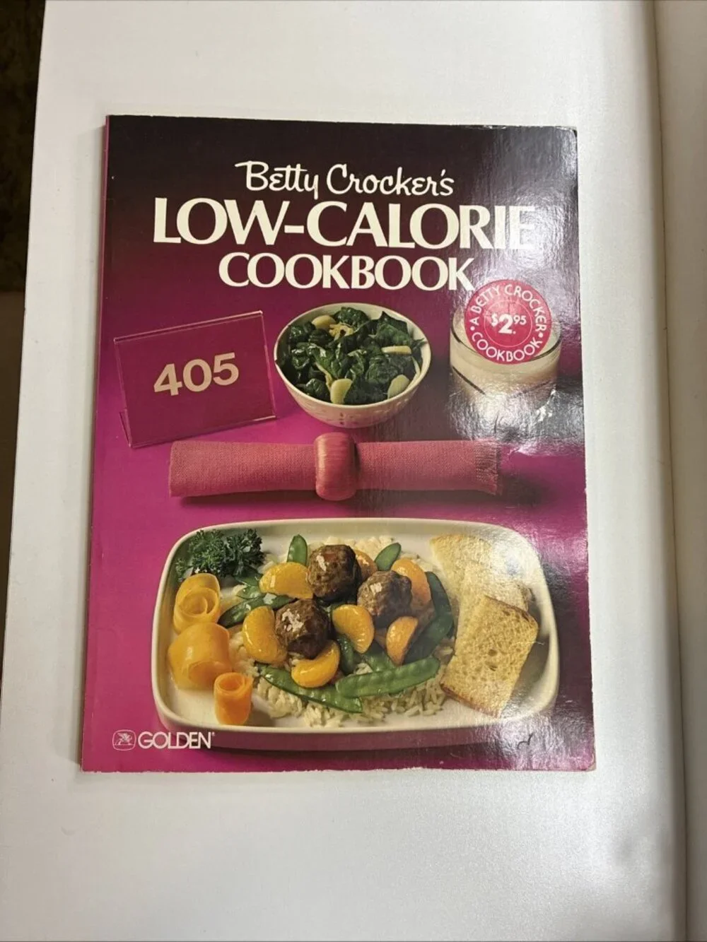 Betty Crockers Low Calorie Cookbook 1980 Third Printing Vintage Paperback